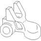 C74R Clutch Dog (3 Needed) Fits John Deere Tractor 60 730 620 D 630 70 A 720 G