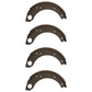 Brand Fits Ford Brake Shoe Set of 4 C7NN2218A