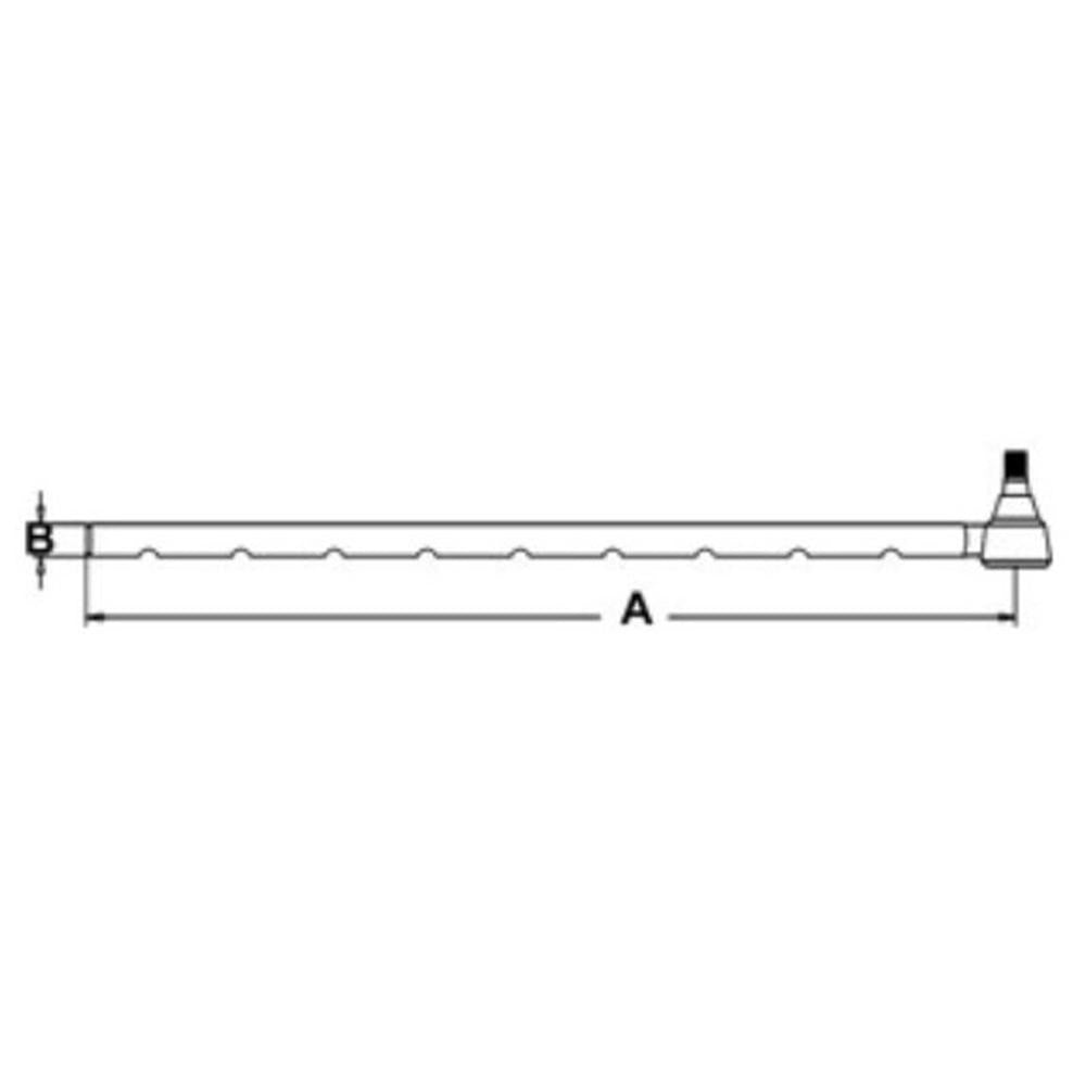 Tie Rod C7NN3280D Fits Ford New Holland 8200 8400 8600 8700 9000 9200 9600 9700