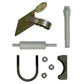 Muffler Kit Rain Cap Exhaust Clamp & Extension Pipe Fits Ford Tractor 2000 4000