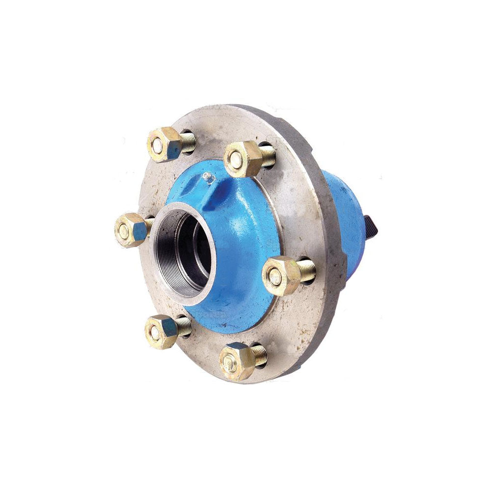 Front Wheel Hub- 6 Bolt with Lugs and Nuts Fits Ford 5610 6600 6610 C9NN1104D