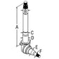 C9NN3106B Fits Ford New Holland Tractor Left Hand Spindle 8000 9000