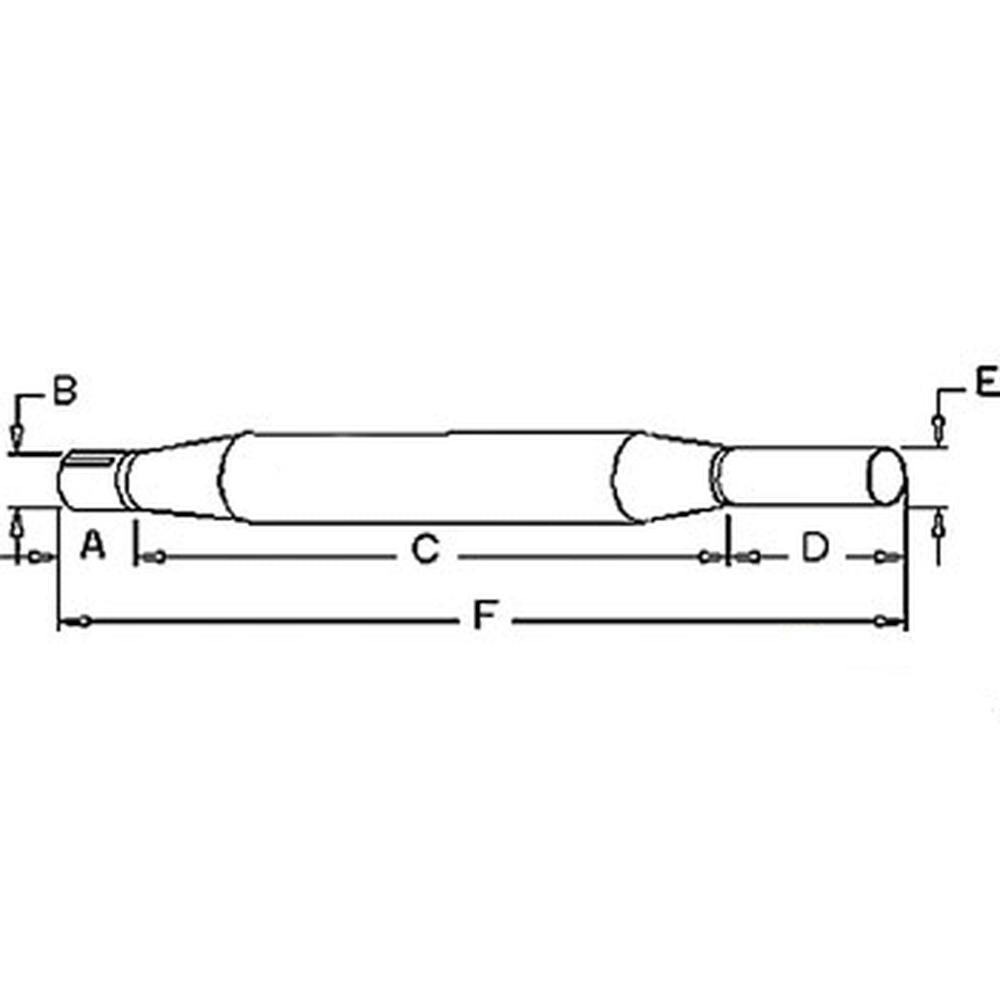 C9NN5230C Vertical Muffler Fits Ford/New Holland Tractor 8200 8600 9200 9
