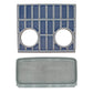 Upper & Lower Grill Set Fits Ford/New Holland Replaces 81823928