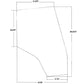 LH Door Glass Fits 4245 4255 4345 4355 6140 6150 6170 6180 6190 6235 6245 6255