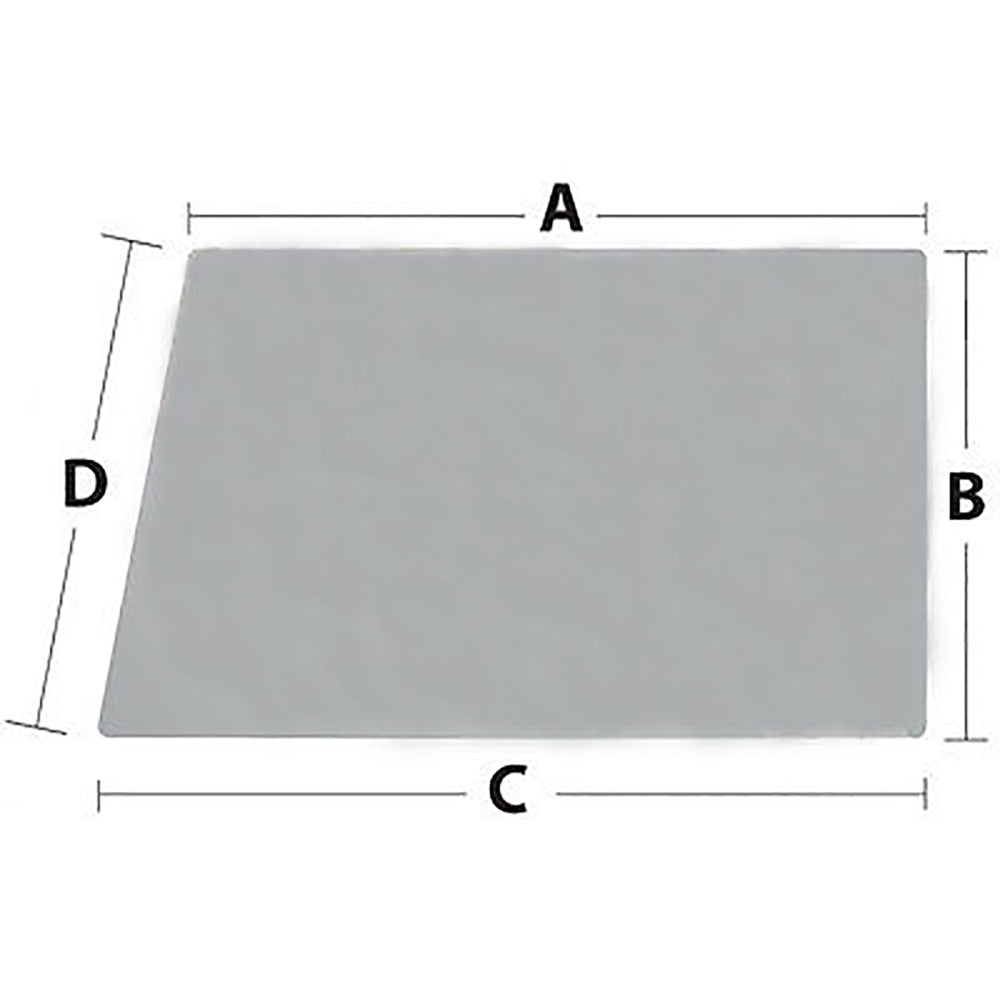190034A5 Tractor Front Windshield Glass for McCormick CX100 CX105 CX50 CX60 +