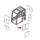 20Y-54-52850 Front Door Slider Glass fits Komatsu Excavator PC210-7K PC120-7