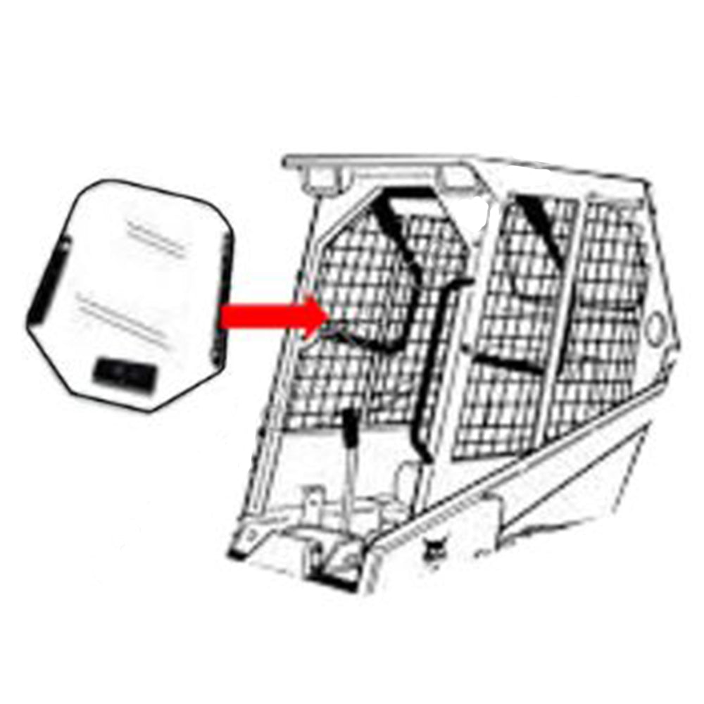 7120401 Skidsteer Front Window Glass Fits Bobcat T550 T590 T630 T650