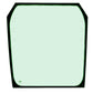 827/80225 Front Windshield Laminated Glass Fits JCB Telehandler 560.8 528-540