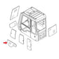 FYA00001499 Lower Door Window Glass Fits John Deere Fits JD Excavator 160GLC