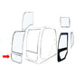 YT02C01072P1 Front Lower Windshield Glass Fits Kobelco Excavator SK70-2355R