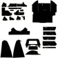 CR40E-50KIT1 Complete Cab Conversion Kit Fits John Deere Tractor 4030 4040