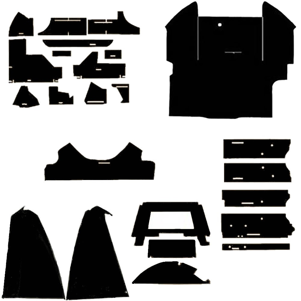 CR40E KIT1 Complete Cab Interior, Fits John Deere 40 Series, Early SN