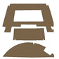 CR30H-50 New Tractor Brown Headliner Fits John Deere 4030 4040 4230 4240 4430 +