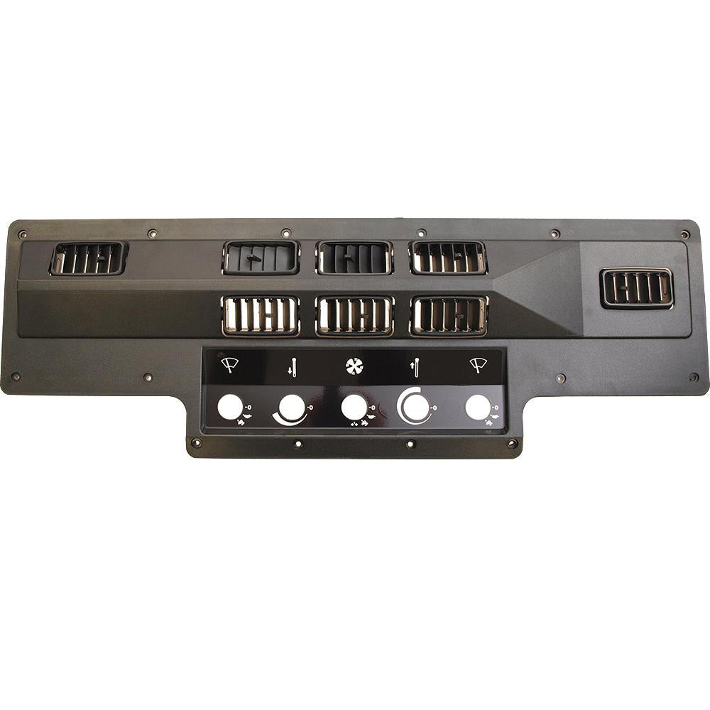 Fits John Deere A/C Control Bezel - Black