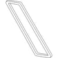 Cab Door Weather Strip 1990761C2 Fits Case IH 7110 7120 7210 7230 ++ Tractors