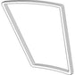 Lower Cab Door Weatherstrip RE22488 Fits John Deere Weight 0.54375lbs
