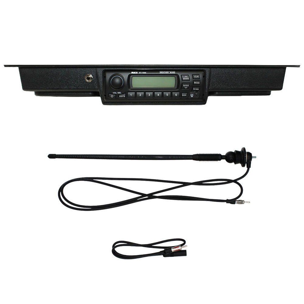 REI Digital Roof-Mount AM/FM/WB Radio-Two Speakers Two Power Ports #760910