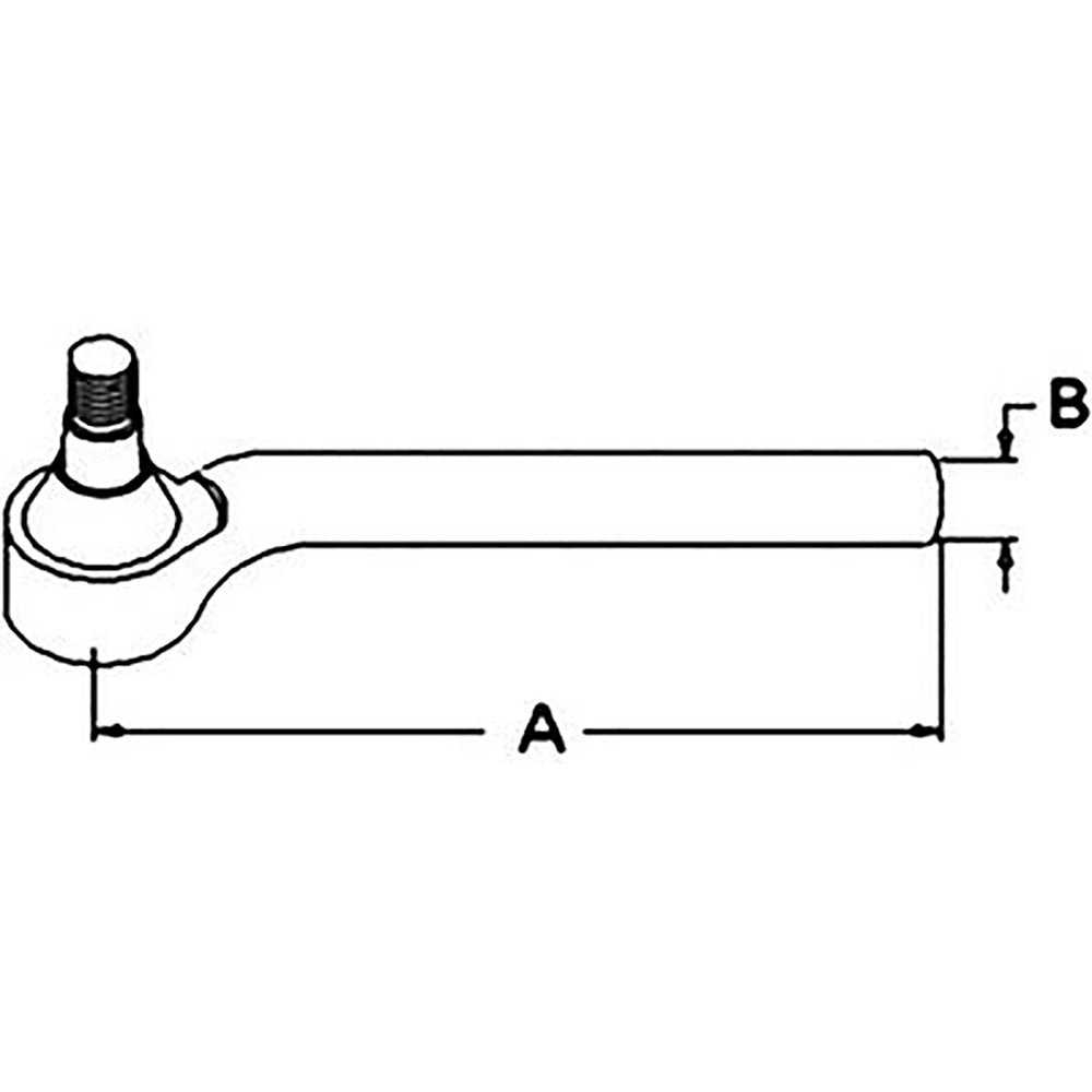 CAR48978 Tie Rod, Length: 240mm Fits Ford/New Holland