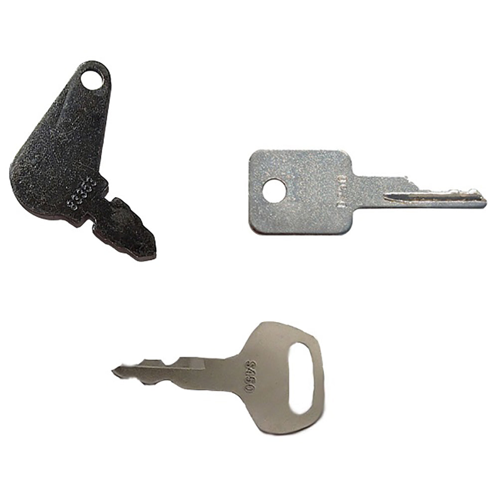 4 pc Construction Key Set Fits Case Replaces 150979A1