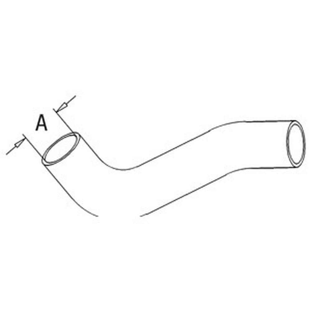 Upper Radiator Hose Fits John Deere 1050 1500 1700 195 2000 2210 240 850 950 Mod