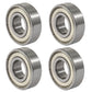Qty 4: Pilot Bearing Fits Delco Replaces 6303-2RS