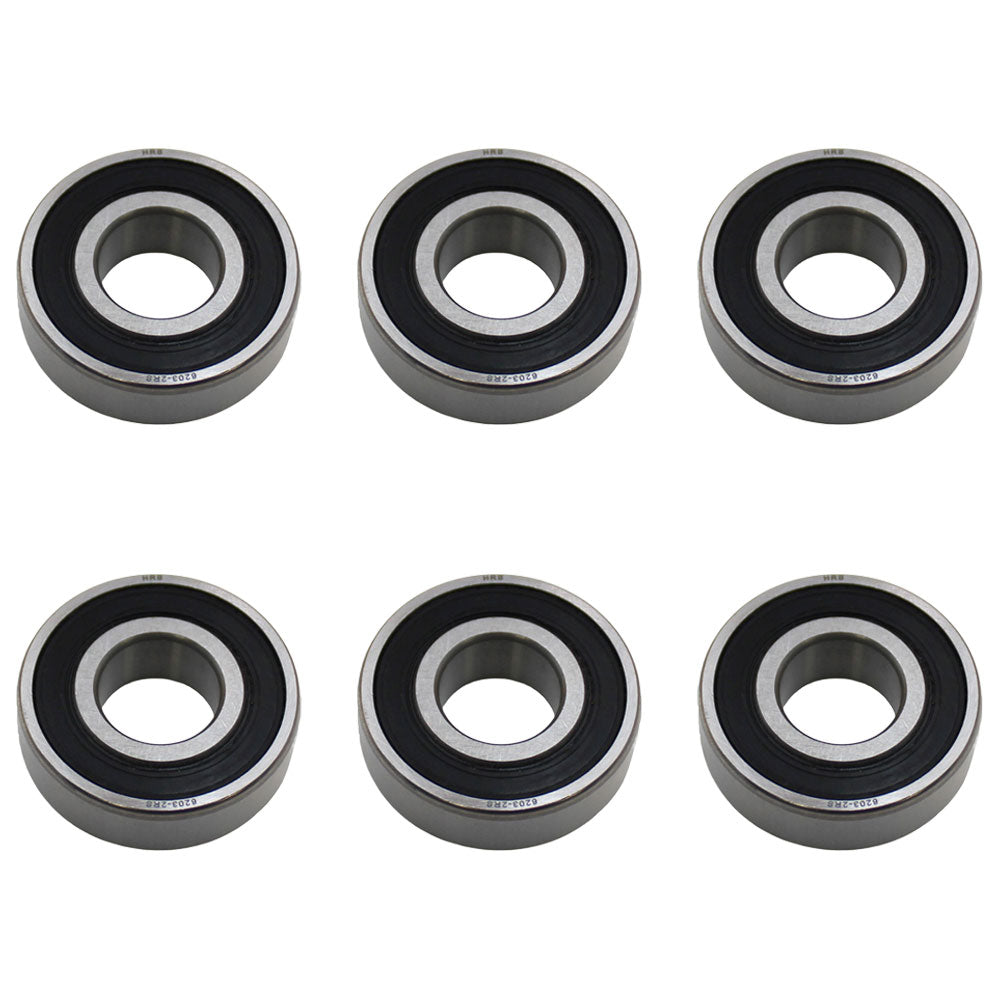 6 pack Fits John Deere Mower Deck Spindle Bearings L100 L120 130 LA145