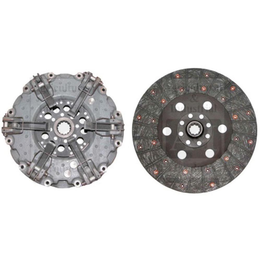 CLC80-0062 Standard Dual Clutch Pressure Plate and Disc Fits Allis Chalmers 5040