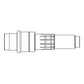 WN-R129763-PEX PTO Shaft Ouput Drive Fits John Deere 7610 7710 7810