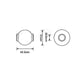 S.15354 Lift Arm Ball, Fits CAT 2, 104591a
