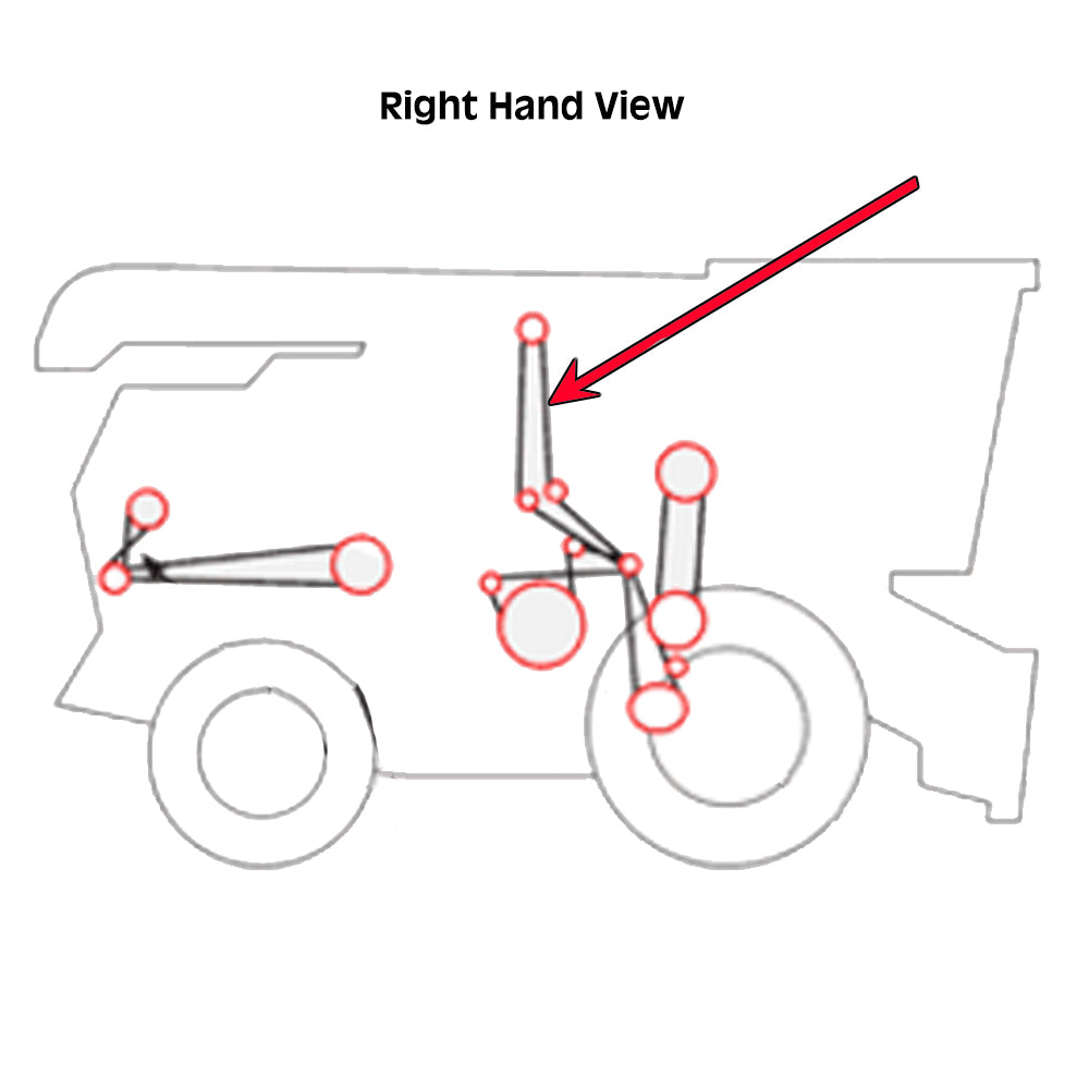 31-1781280 Grain Elevator Drive Belt Fits Mpl Moline Combine Models