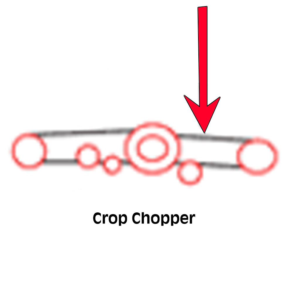 31-7535040 Primary Belt Fits Mpl Moline Crop Chopper Model 8920