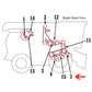 Feed Accelerator Slow Speed Belt Fits John Deere Replaces H221732