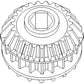 WN-AH146441-PEX Corn Head, Row Unit, Gearbox, Gear Fits John Deere 443 444 444SH