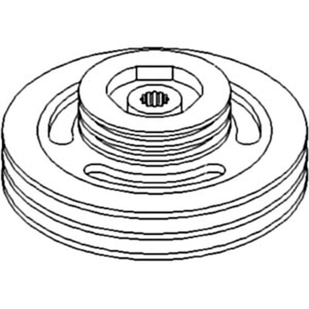 WN-1315264C1-PEX Chopper, Drives, Pulley Fits International/CaseIH 1640 1644