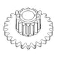 WN-CE18522-PEX Reverser, Gears, Pinion Fits John Deere 9660STS 9670STS 9760STS