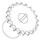 WN-1329717C1-PEX Reverser, Drive Sprocket Fits International/CaseIH 1420 1440