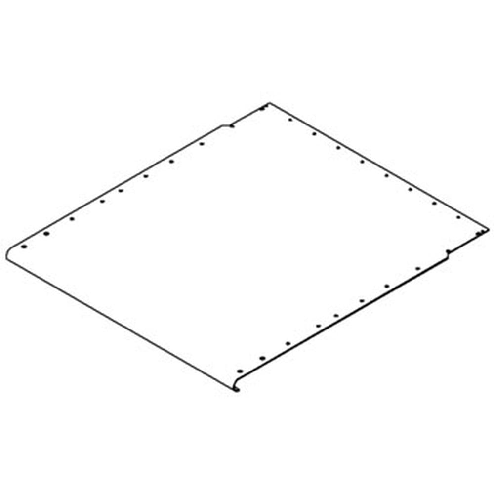 WN-1324572C1-PEX Feeder House, Bottom Panel Fits International/CaseIH 1480 1482