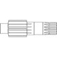 Final Drive Input Shaft Fits Case-IH 2144 2166 2188 2344 2366 2377 2388 2577 258