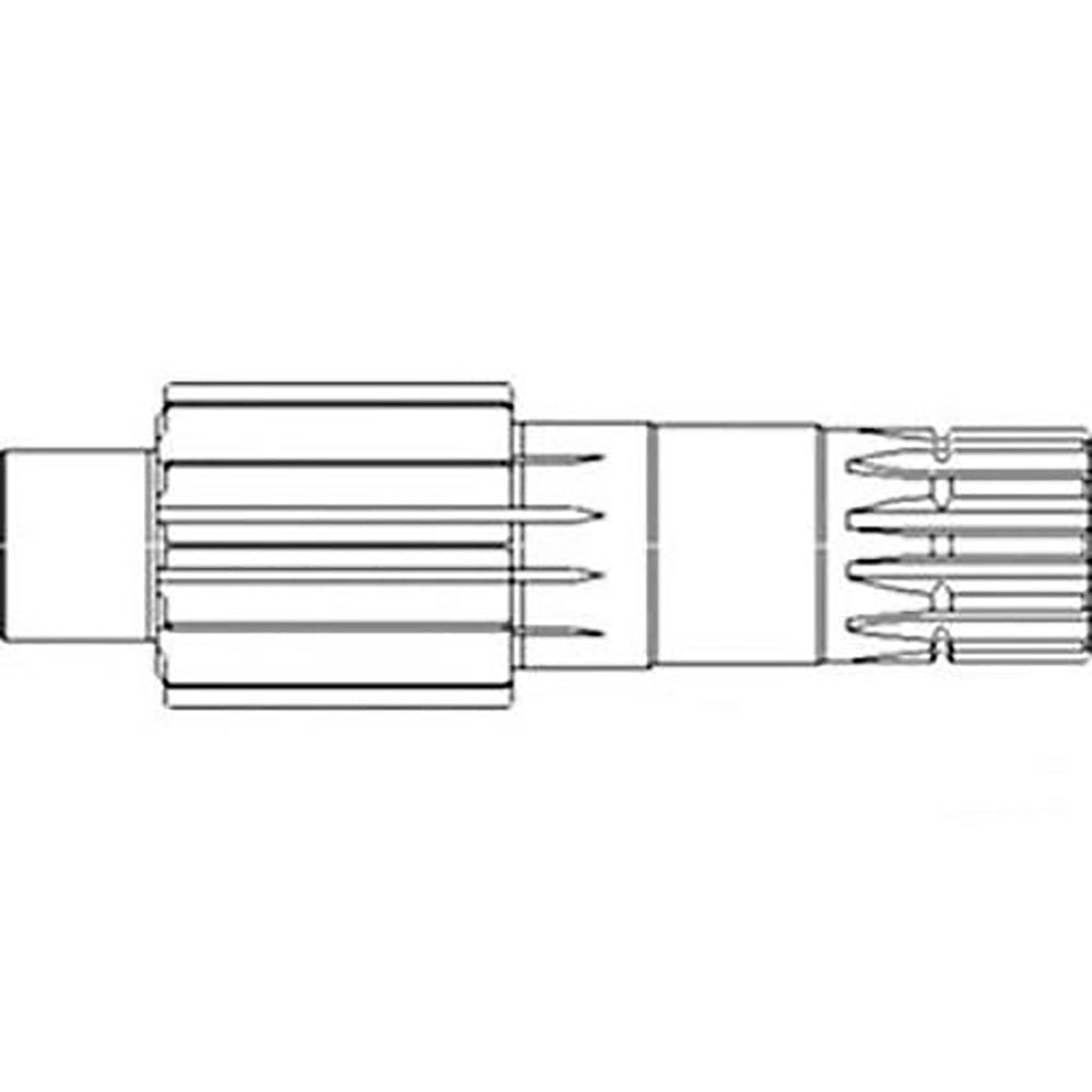 WN-135290A1-PEX Final Drive, Pinion Shaft Fits International/CaseIH 2144 2166