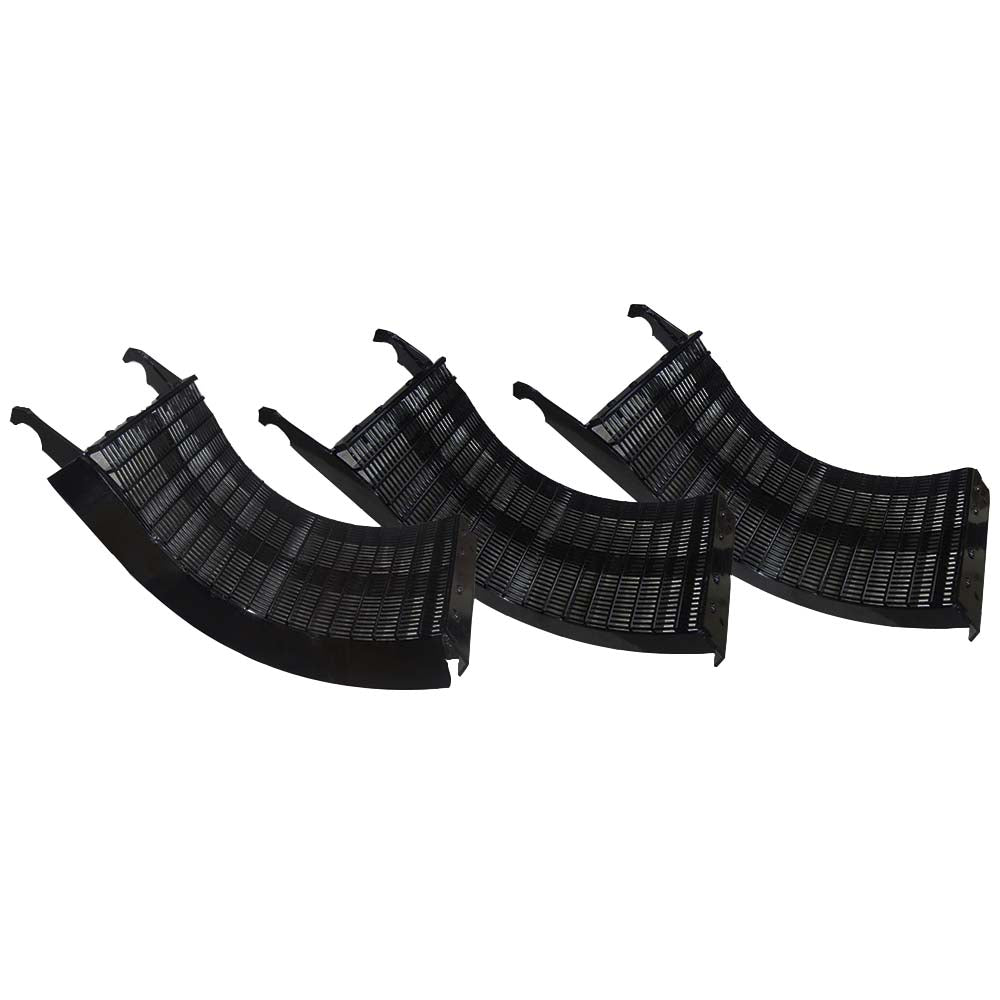 B93571 New Set of 3 Small Grain Concaves Fits Case-IH Combine Models 1440 +