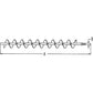 WN-191734C1-PEX Auger, Return, Lower Fits International/CaseIH 1440 1460 1470