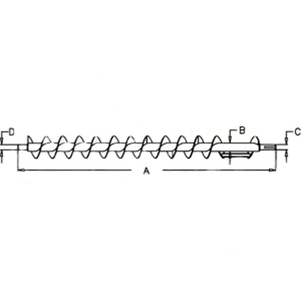 AH201744 Cross Auger Fits John Deere Tank 9400 9410 9450 9500 9510 9550 9560