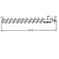 AH201744 Cross Auger Fits John Deere Tank 9400 9410 9450 9500 9510 9550 9560