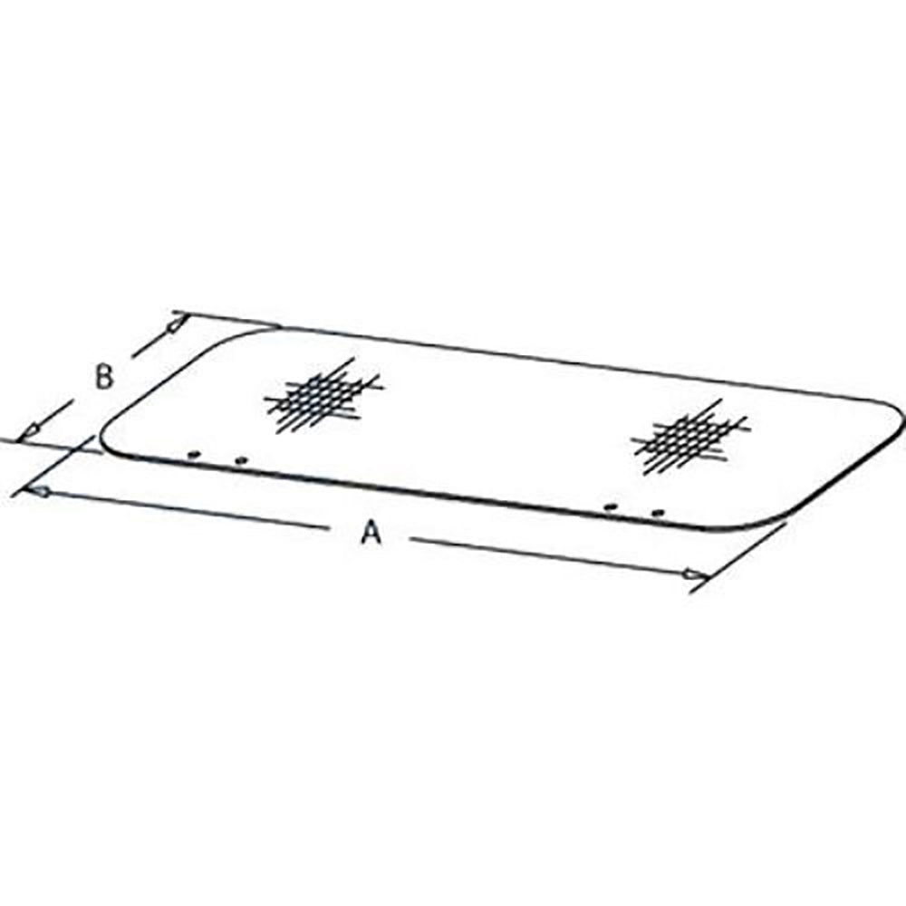 H131675 Grain Tank Window Fits John Deere 9400 9410 9450 9500 9501 9510 CTS W540