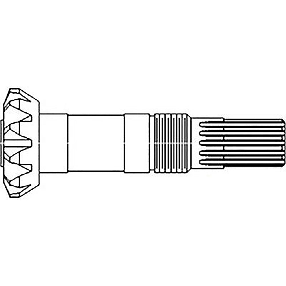 247762 Gear Box Shaft & Bevel Gear Fits Ford/New Holland Combine TR70 TR75