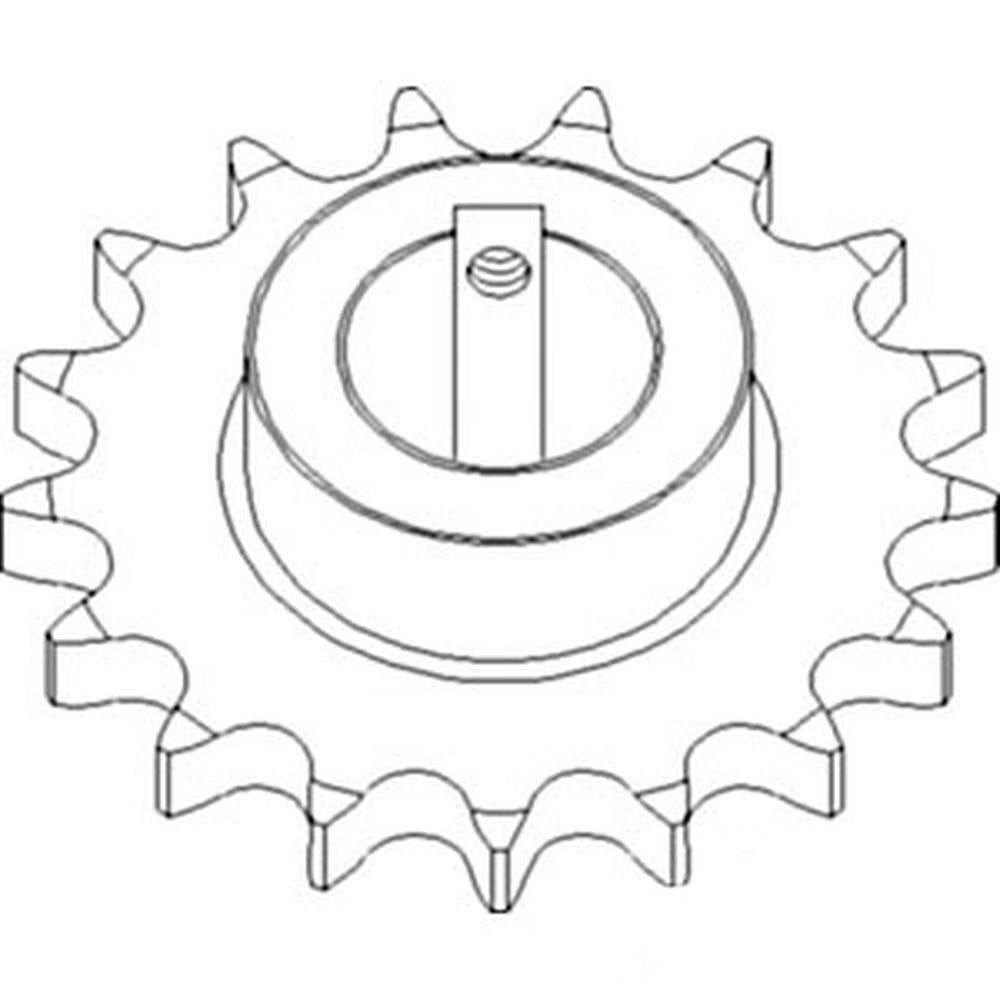 87731456 Loading Auger Drive Sprocket Fits Case-IH Combine 7010 7120 8010 8120