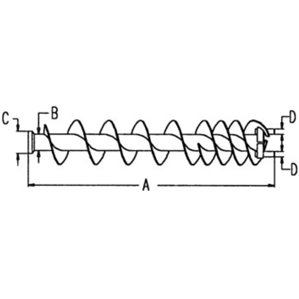 AH136091 New Grain Bin Tank Loading Auger Fits John Deere Combine 9400 9500 9501