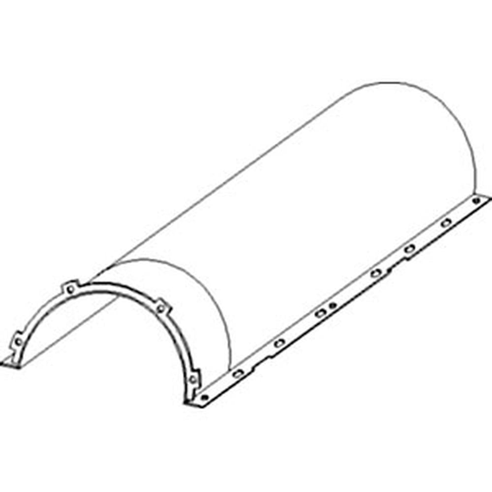WN-1321557C2-PEX Auger, Loading, Lower Tube Fits International/CaseIH 1660 1666