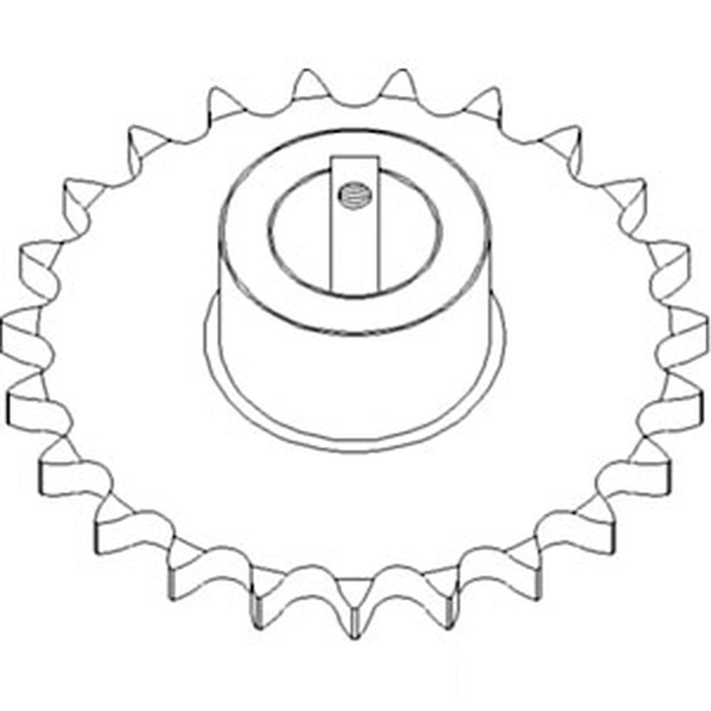 Clean Grain Elevator Sprocket - Upper Fits Case IH 7010 8010 9120 7120 8120